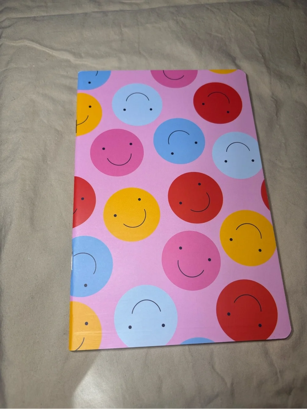 New 3 Pack Retro Arc Rainbow Notebook - Orange, Pink, Blue Journal Diary